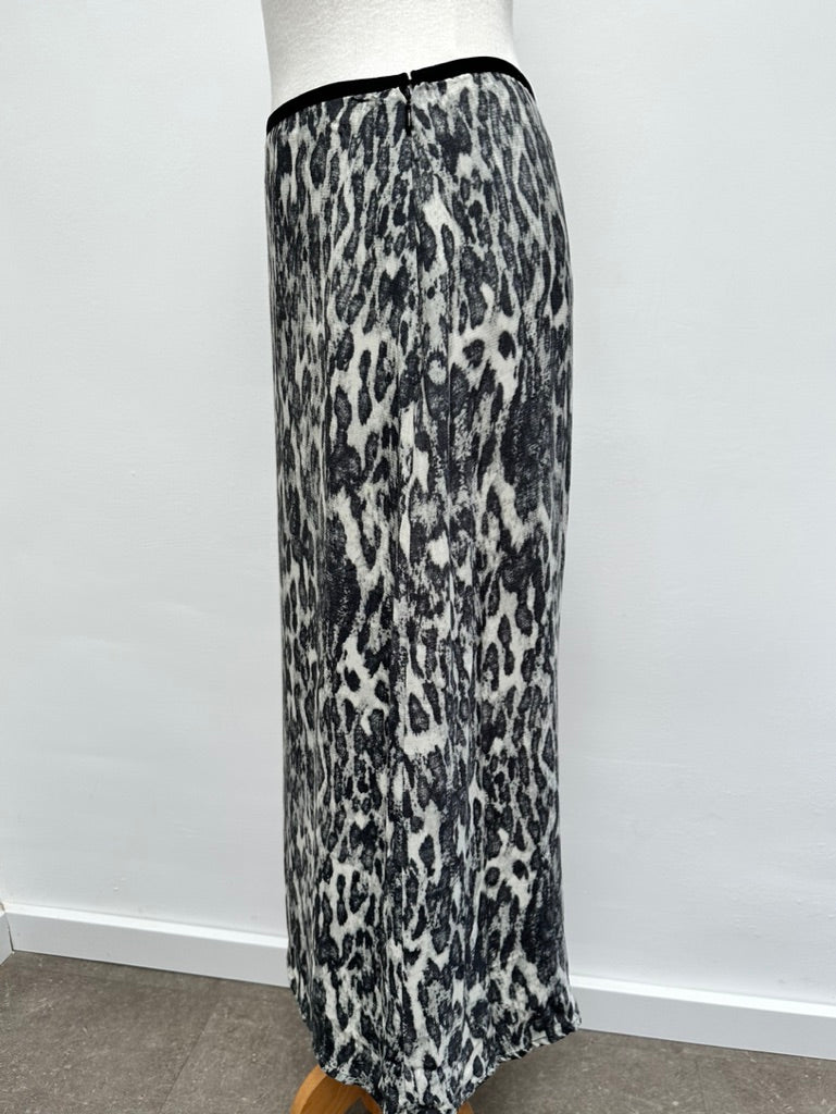 Yaya midi rok grijs maat 38