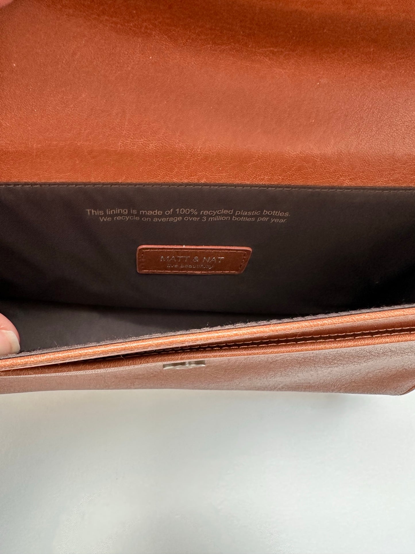 Matt & Nat bruine vegan tas