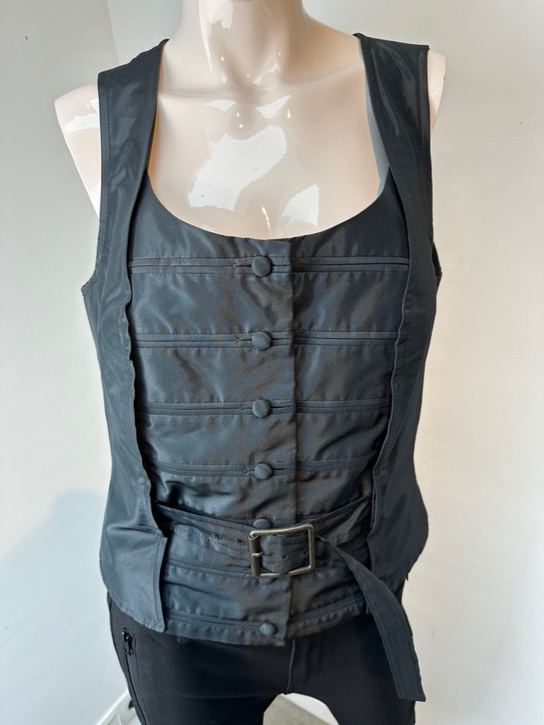Erny van Reijmersdal zwart gilet maat 40