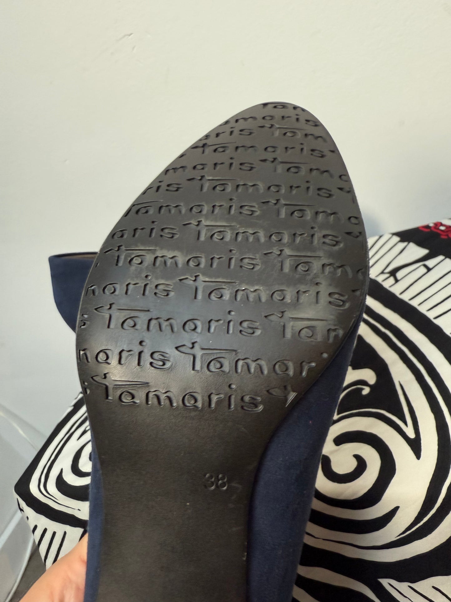 Tamaris Touch Pumps maat 38 blauw