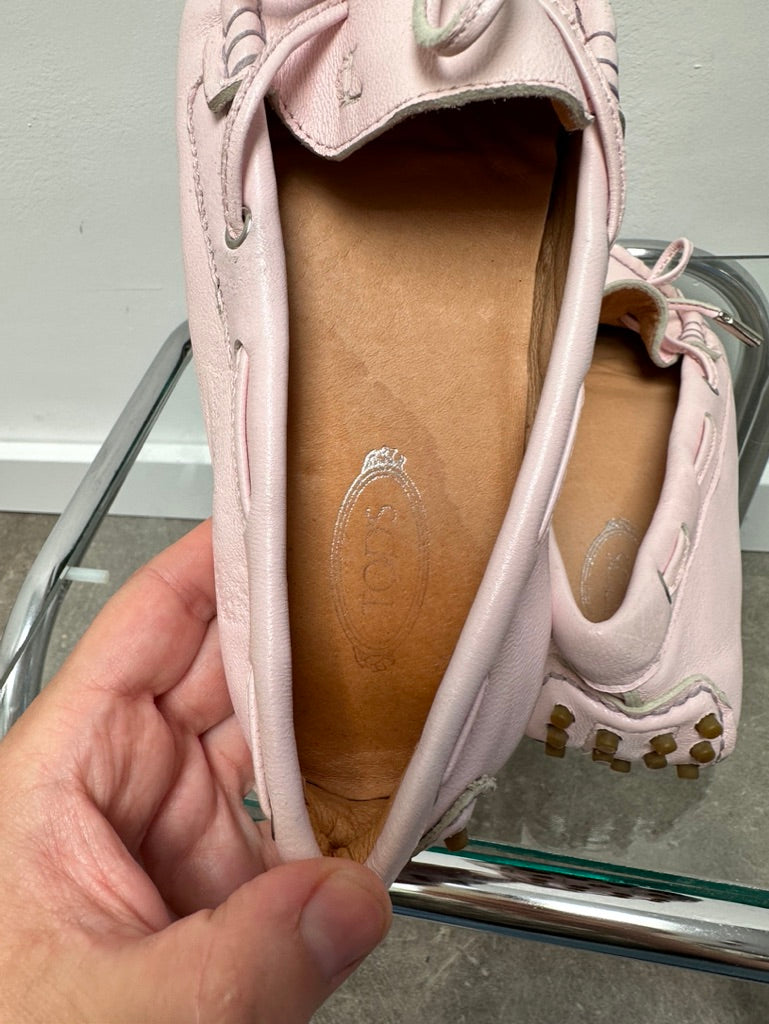 Tod's roze loafers maat 38