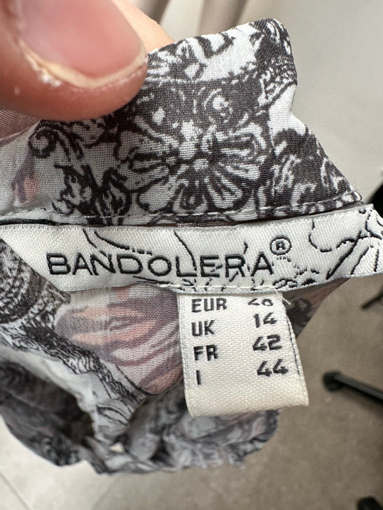 Bandolera Blouse maat 40 grijs