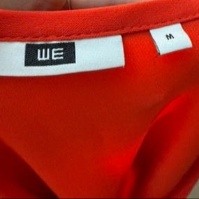 WE Jurk maat M rood
