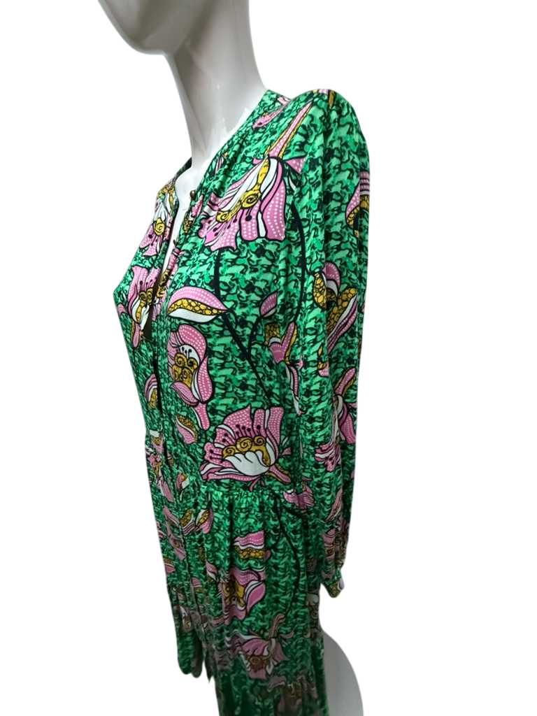 Lolly's Laundry Jurk maat S meerkleurig; groen