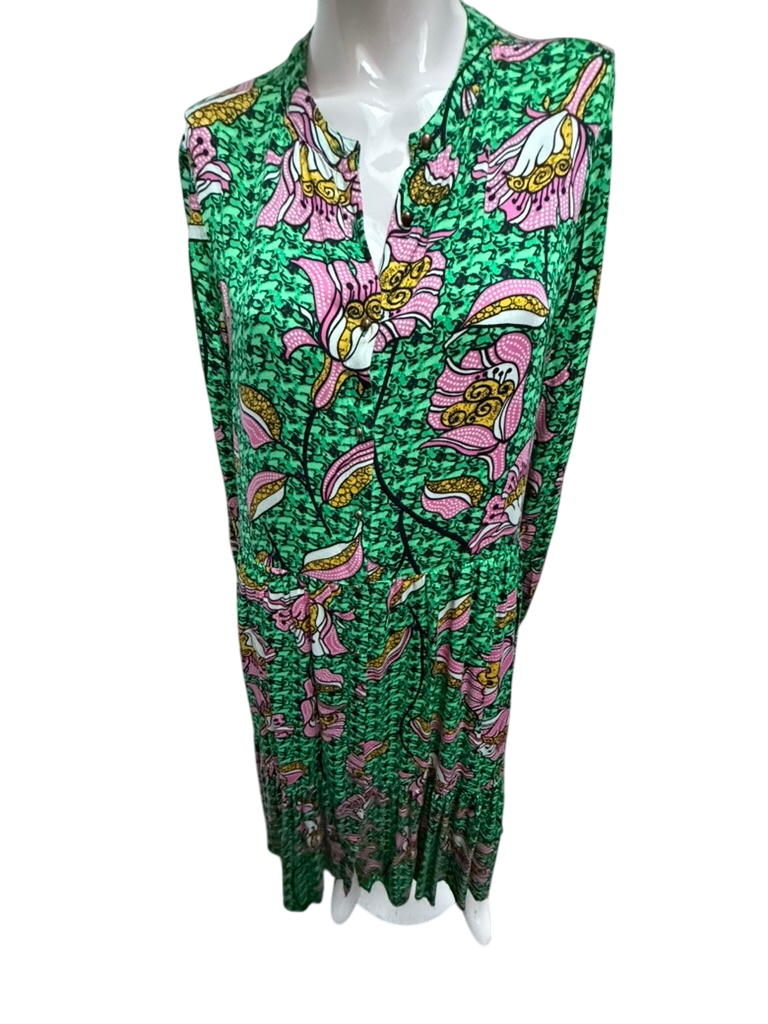 Lolly's Laundry Jurk maat S meerkleurig; groen