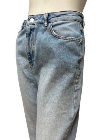 NA-KD Jeans maat 38 Lichtblauw