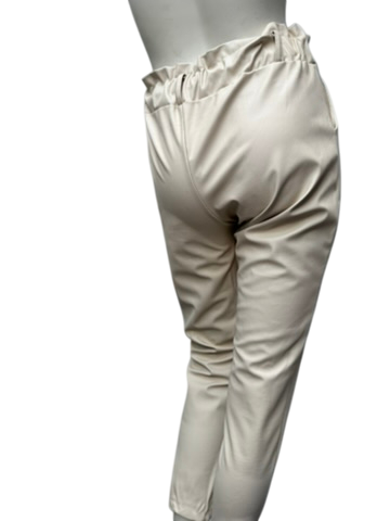 Made In Italy Broek maat L/XL crème