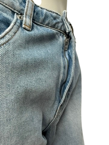 NA-KD Jeans maat 38 Lichtblauw