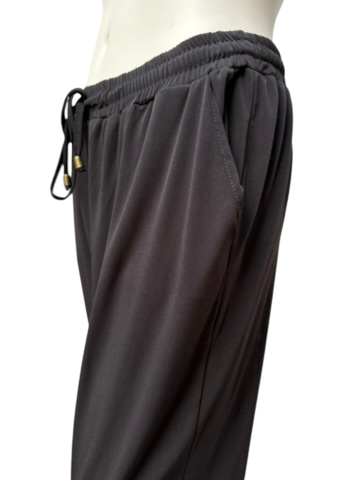 Mona Pantalon maat 42 Zwart