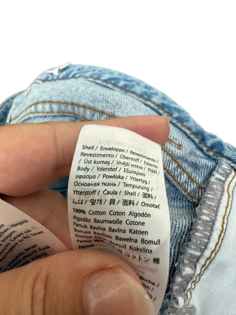 NA-KD Jeans maat 38 Lichtblauw