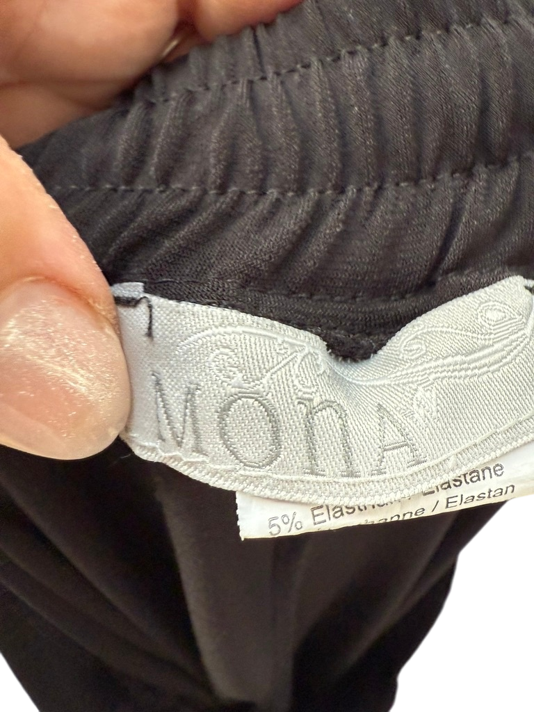 Mona Pantalon maat 42 Zwart