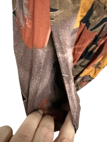 lecomte vintage Rok maat 42 meerkleurig