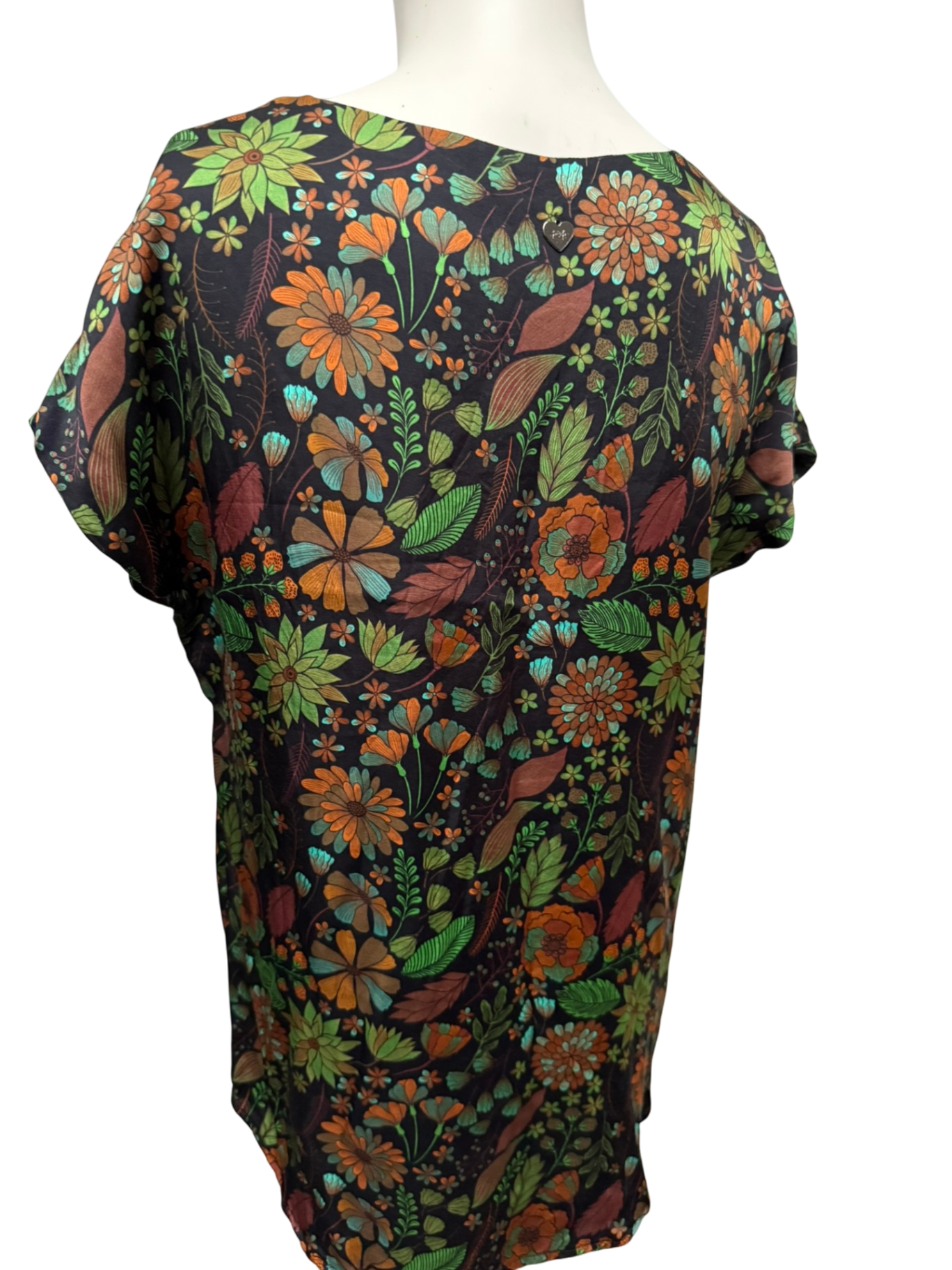 Amélie & Amélie Top maat XL meerkleurig; groen