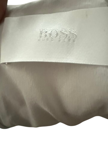 Hugo Boss Jurk maat 40 zwart; wit