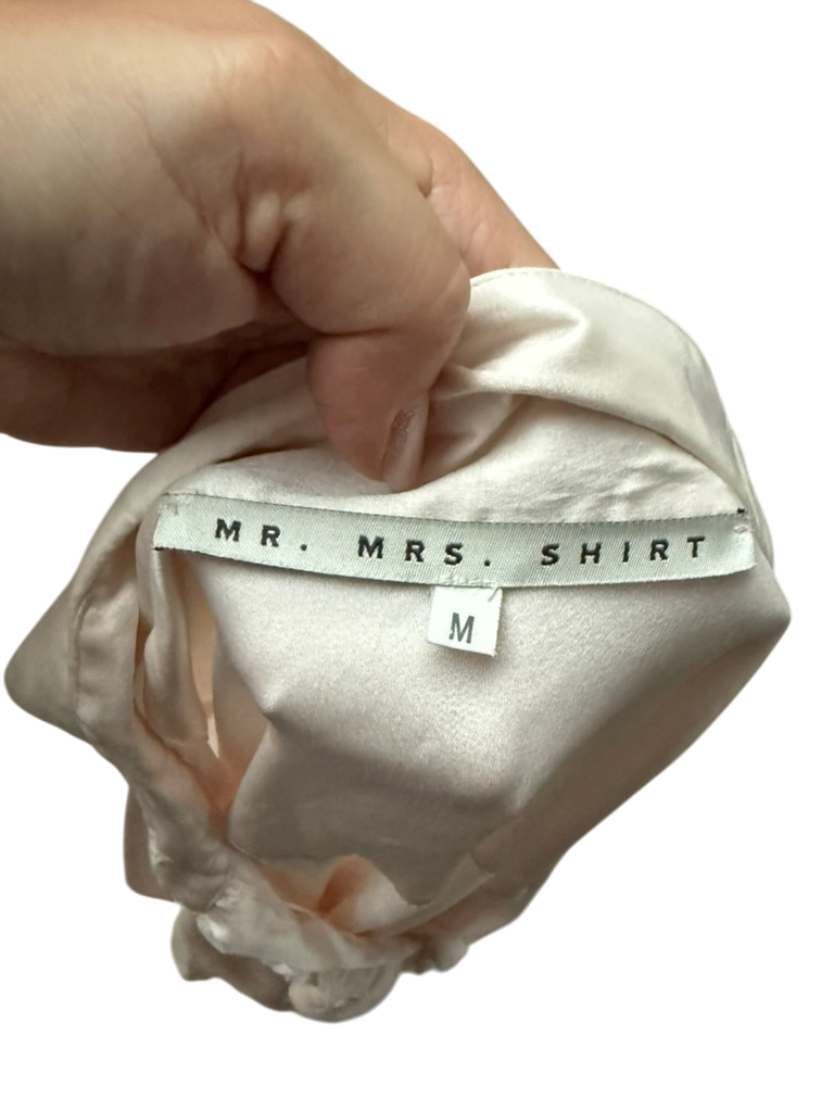 MR. MRS. SHIRT Blouse maat M lichtroze