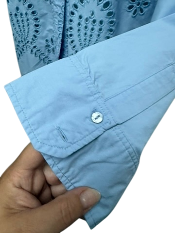 ZARA Blouse maat S blauw
