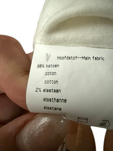 caroline biss Jurk maat S wit, roze, groen