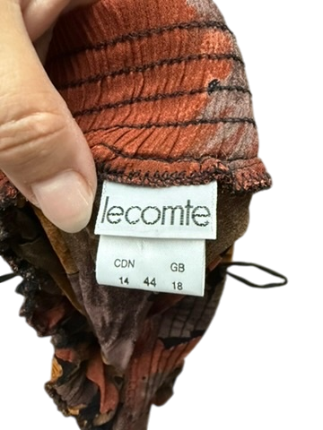 lecomte vintage Rok maat 42 meerkleurig