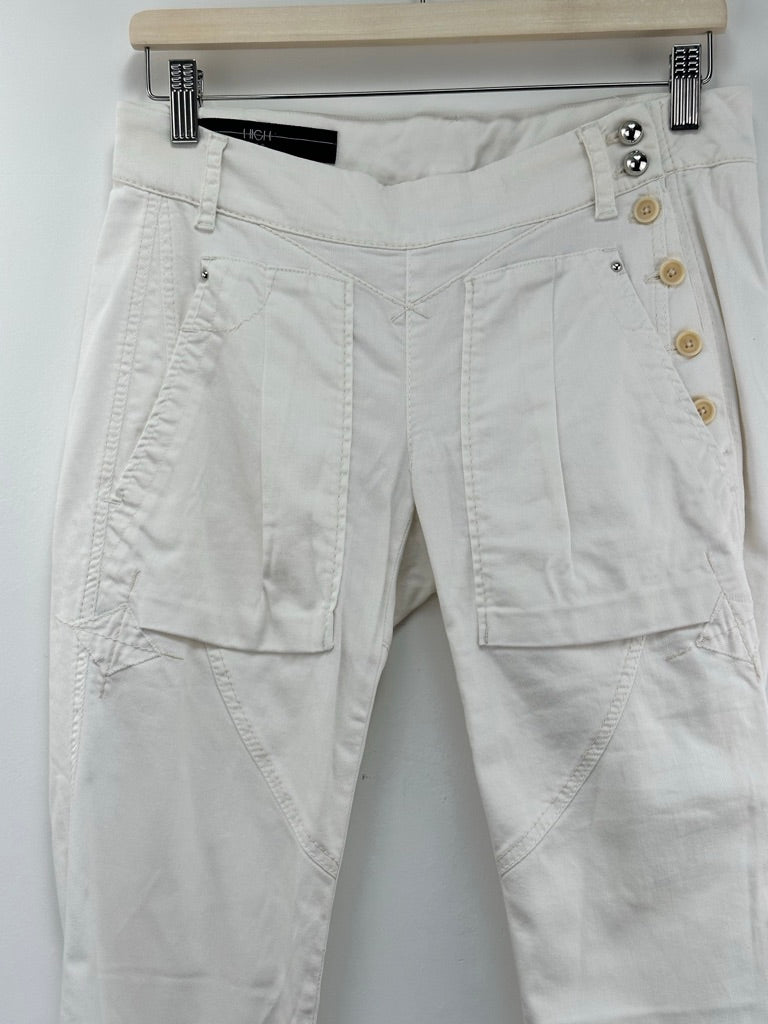 HIGH use everyday couture crème broek maat 38