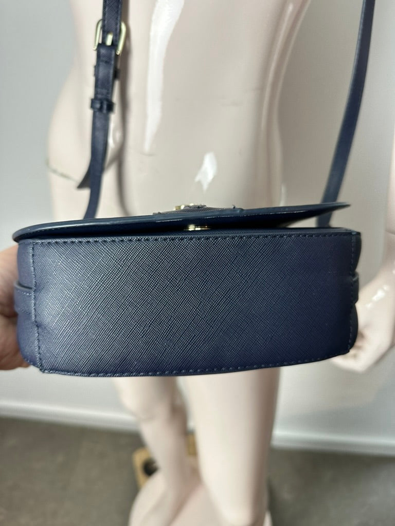 Mario Valentino blauwe crossbody bag