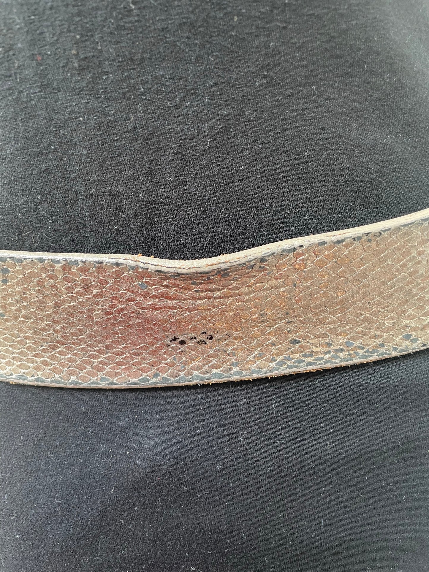 Liu Jo taupe riem met gouden gesp maat S