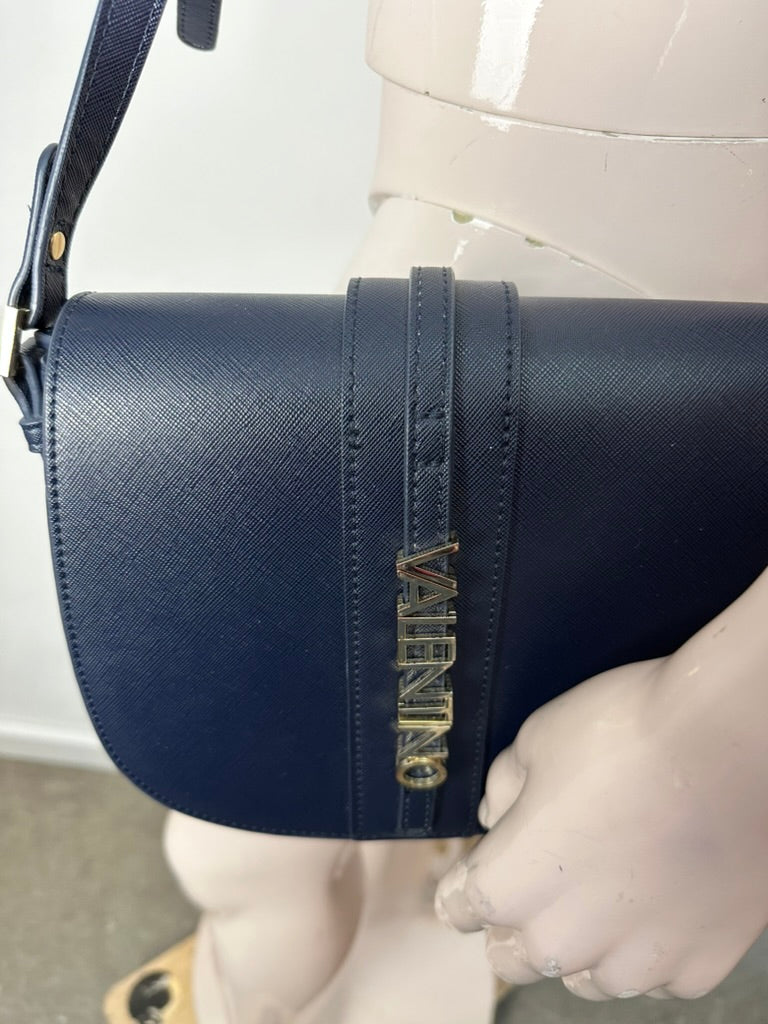 Mario Valentino blauwe crossbody bag
