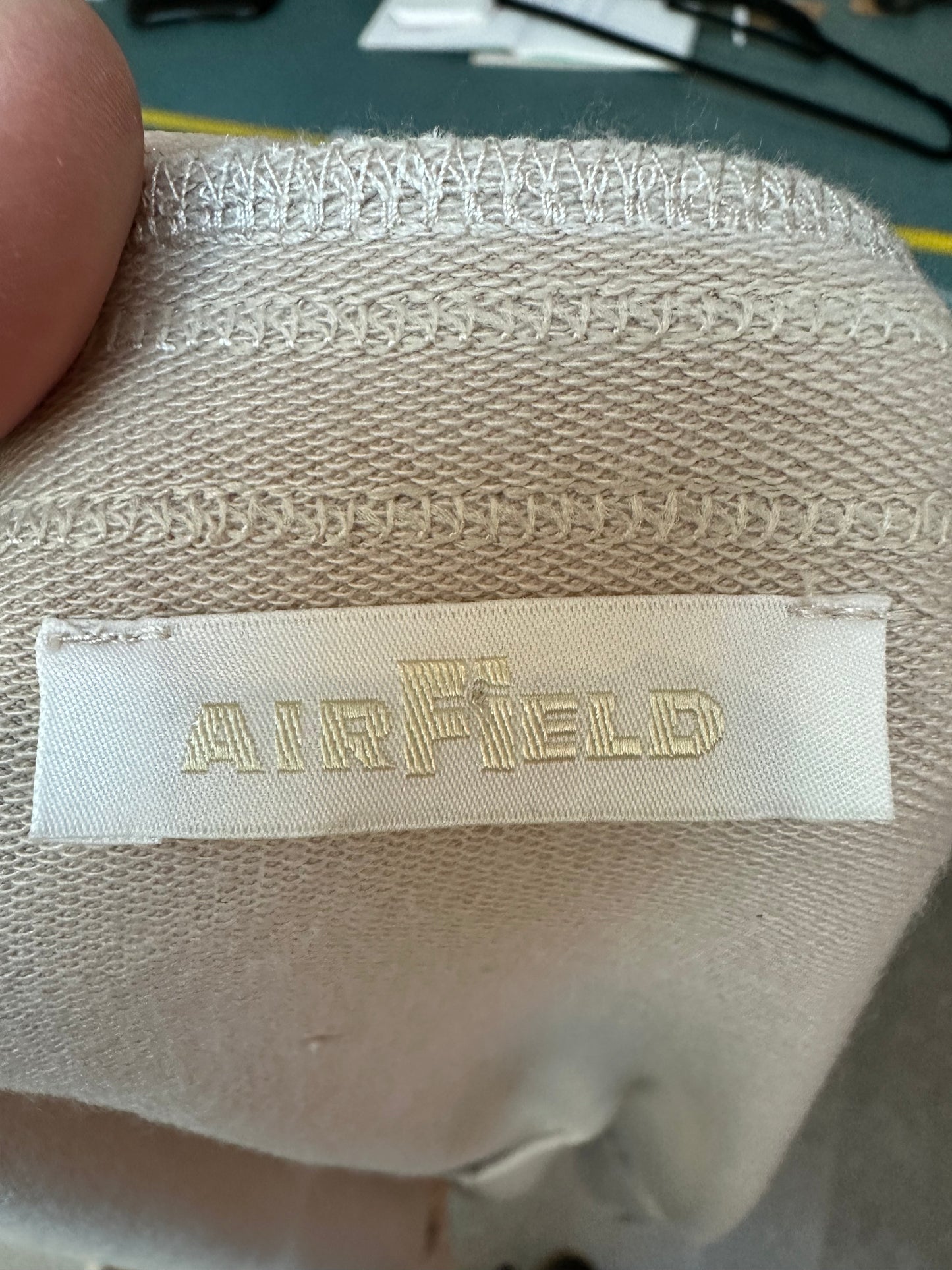 Airfield beige vestje maat M