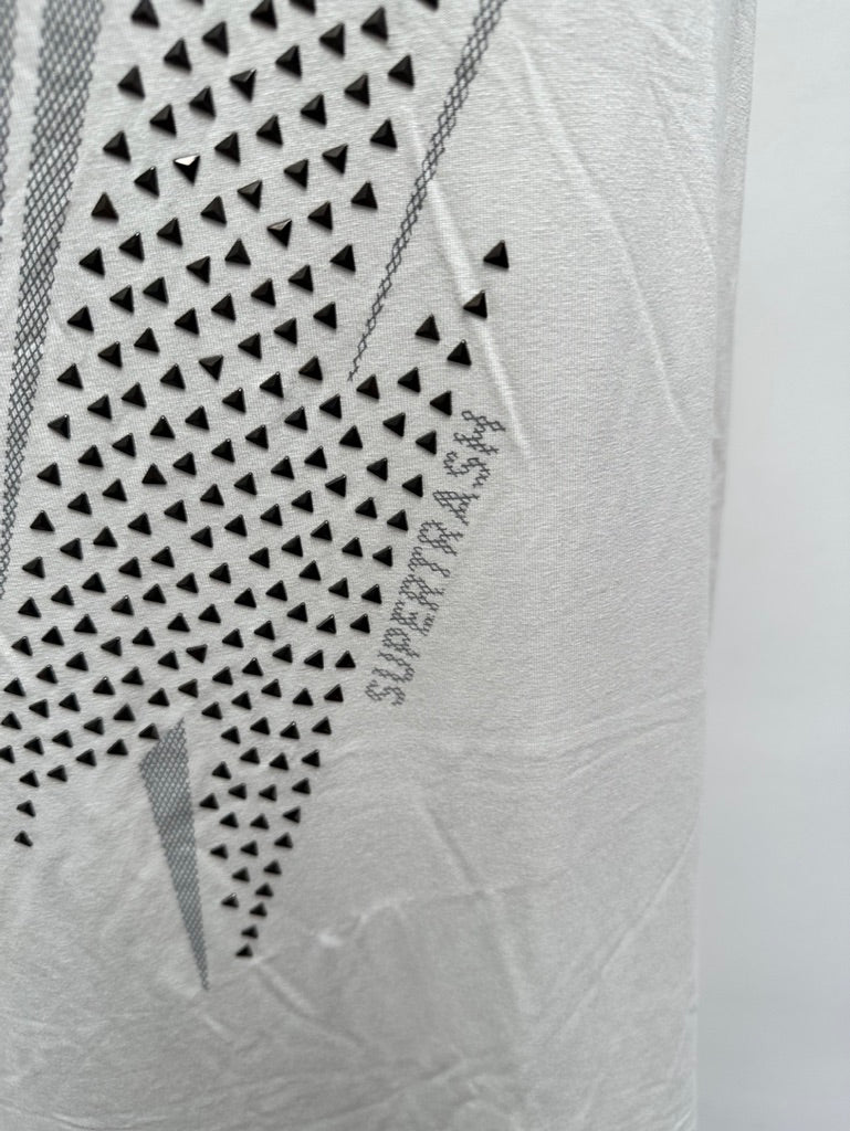 Supertrash mouwloze top wit maat XL