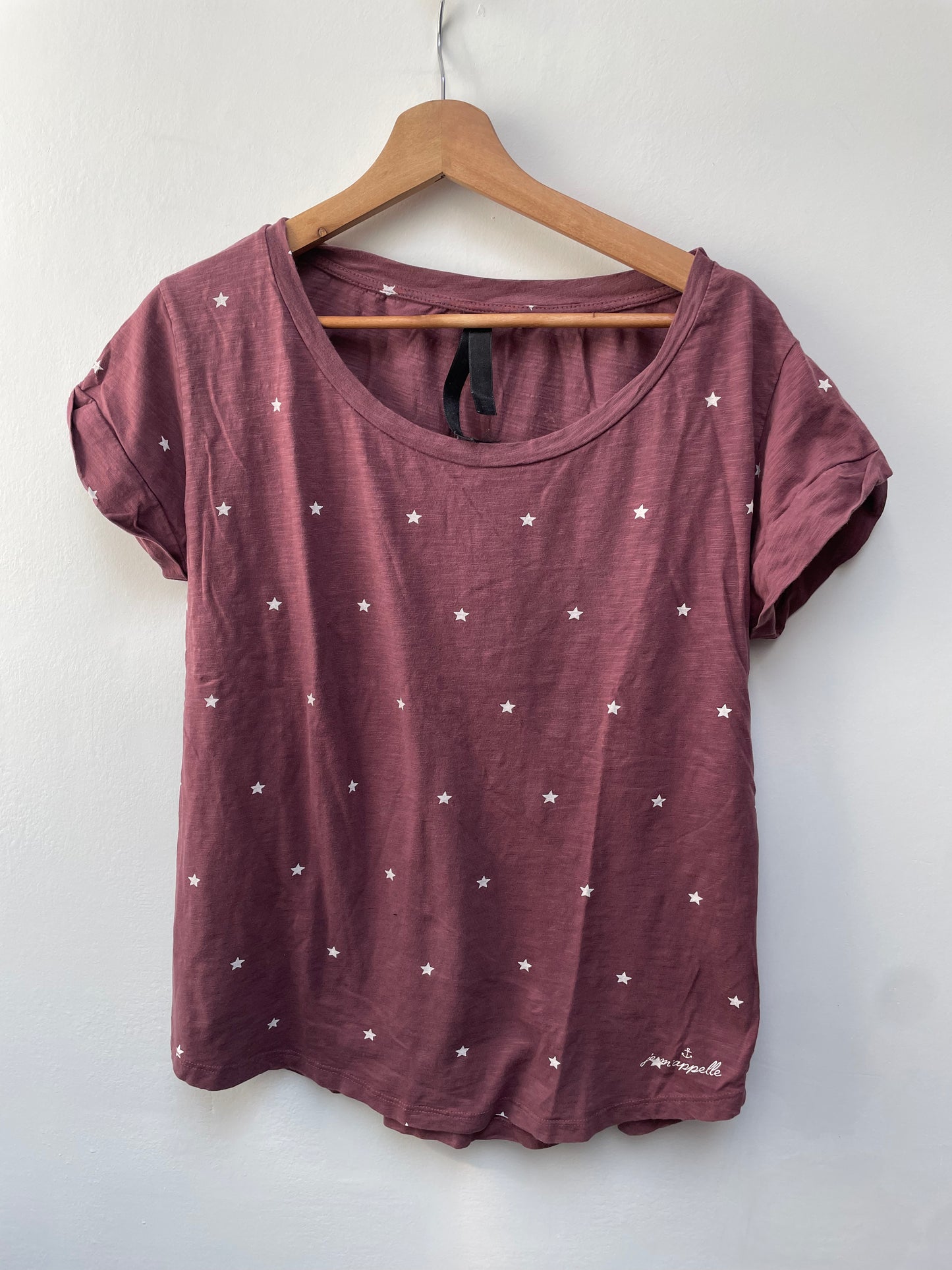 Je m'appelle lichtpaars t-shirt maat XL