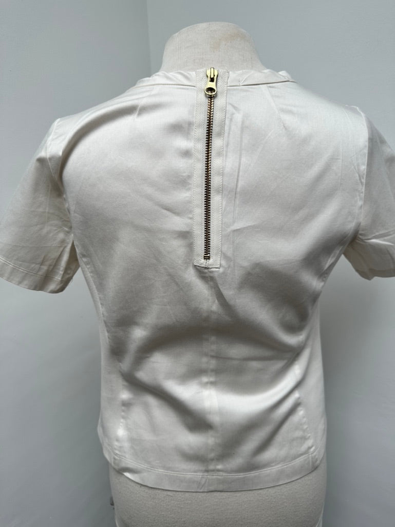 Vanilia crème top maat 38