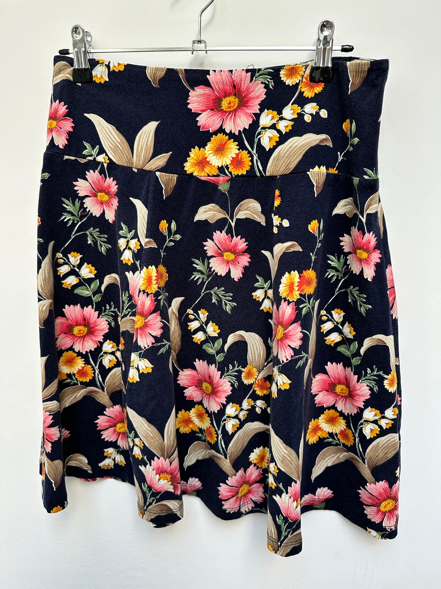 King Louie korte rok met bloemen maat S