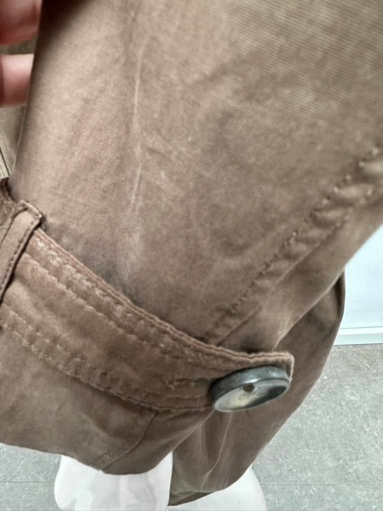 Zara bruine trenchcoat maat L