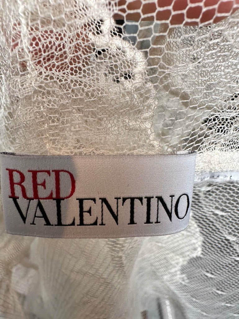 Red Valentino beige transparante top maat 40