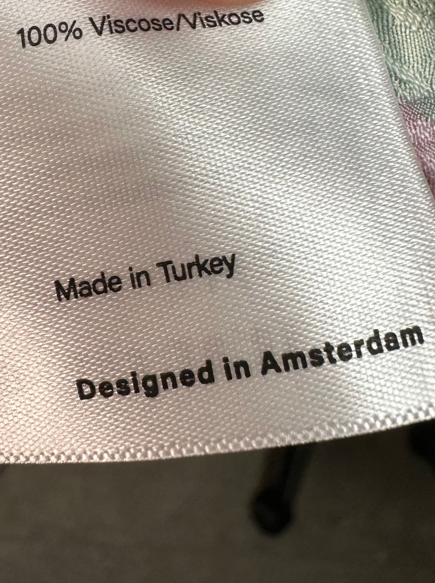 POM Amsterdam groene blouse maat 42