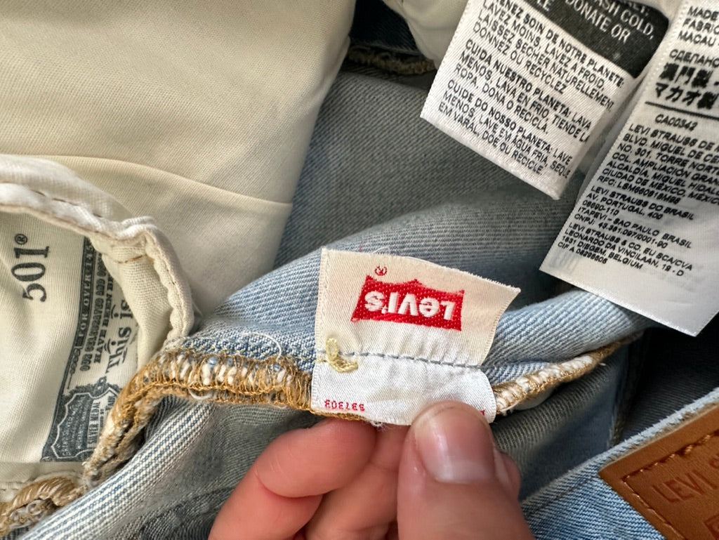 Levi's jeans short maat 28