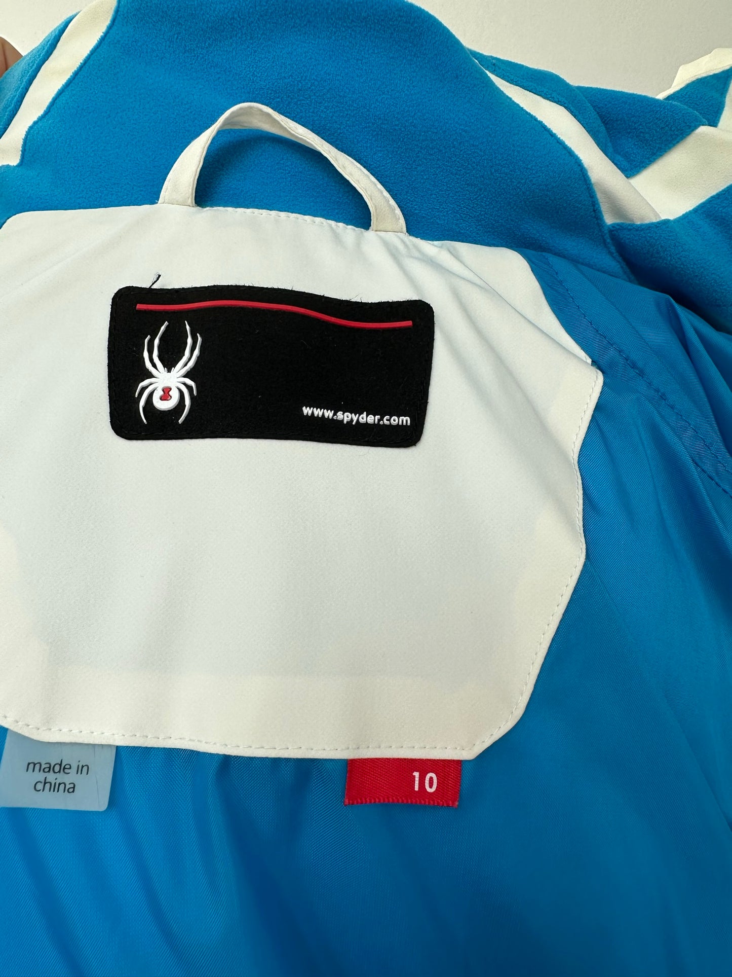 Spyder skijas maat 10