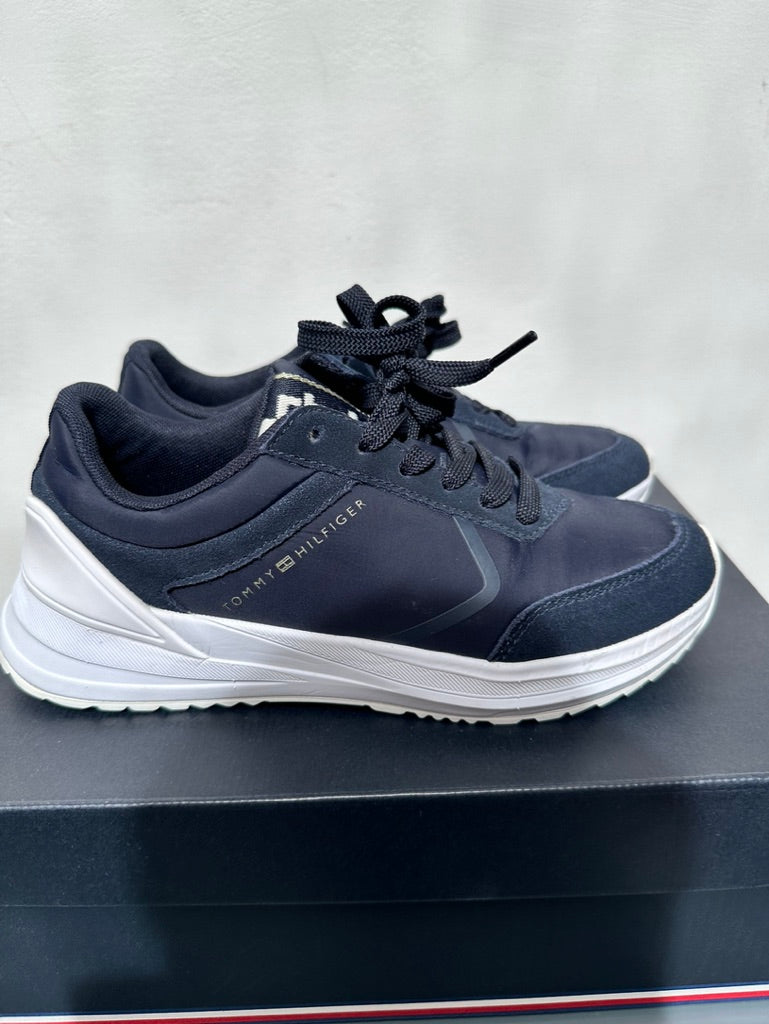 Blauwe tommy hilfiger sneakers best sale