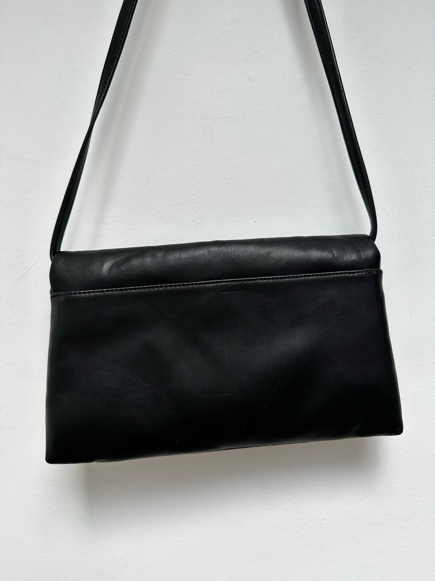 DKNY zwarte leren tas