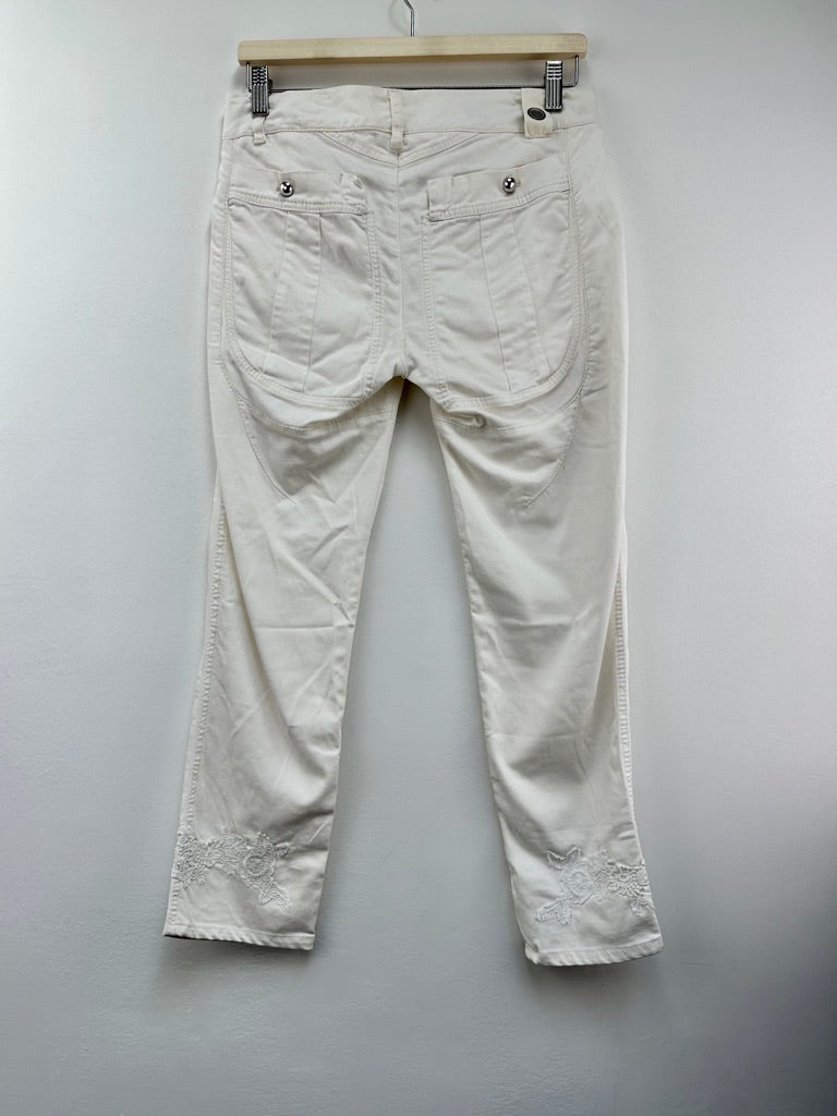 HIGH use everyday couture crème broek maat 38