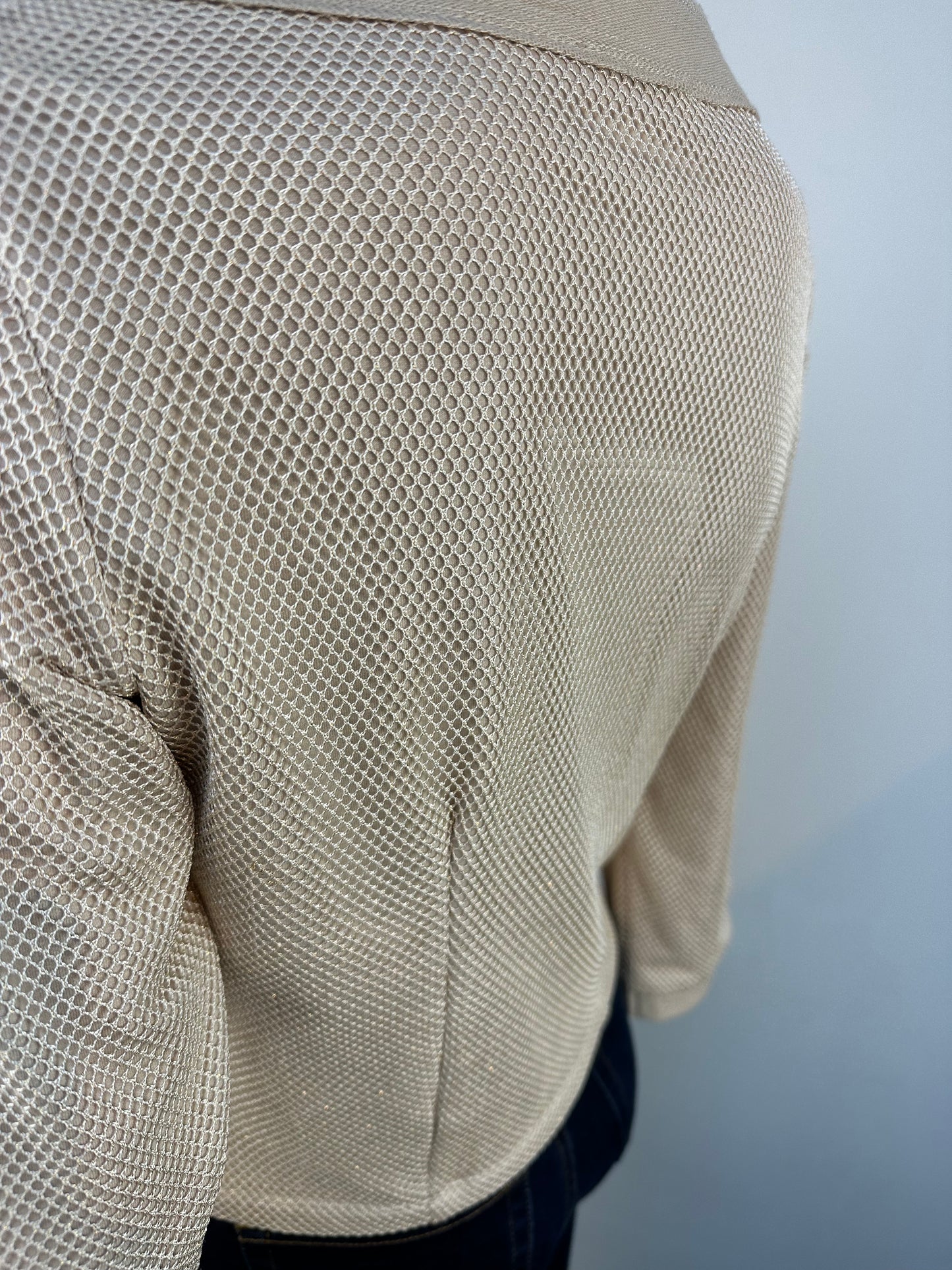 Airfield beige vestje maat M