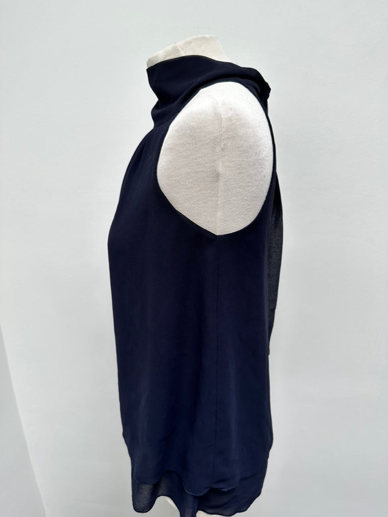 La Fée Maraboutée blauwe top maat 38