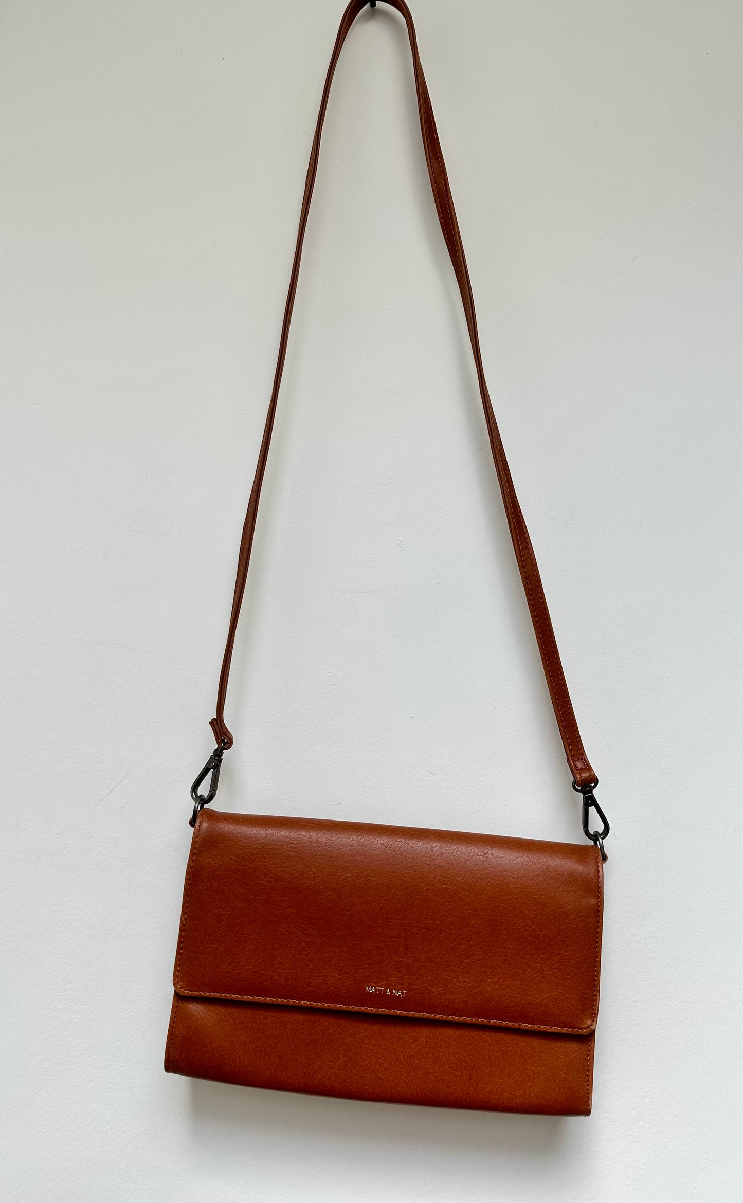 Matt & Nat bruine vegan tas