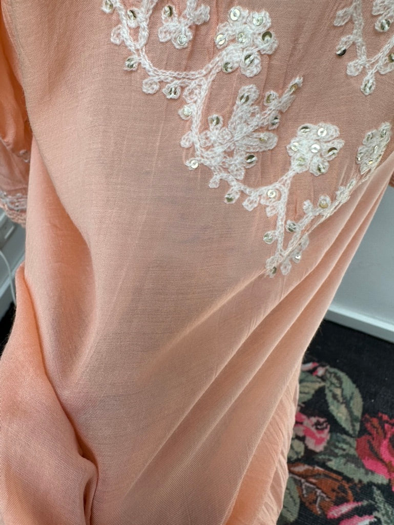 Melissa Odabash kaftan beachdress koraal maat L