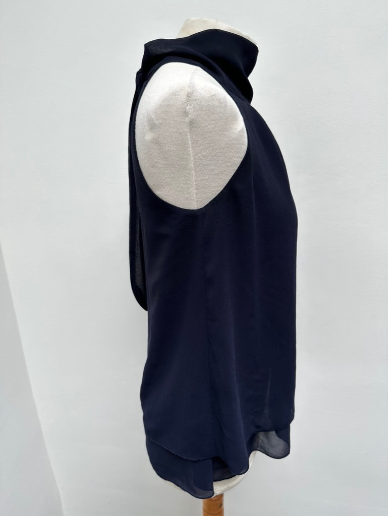 La Fée Maraboutée blauwe top maat 38