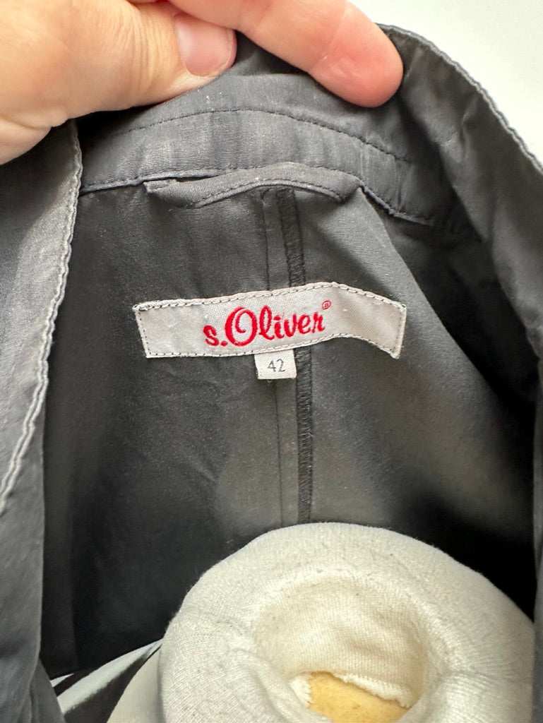 S. Oliver parka zwart maat 42
