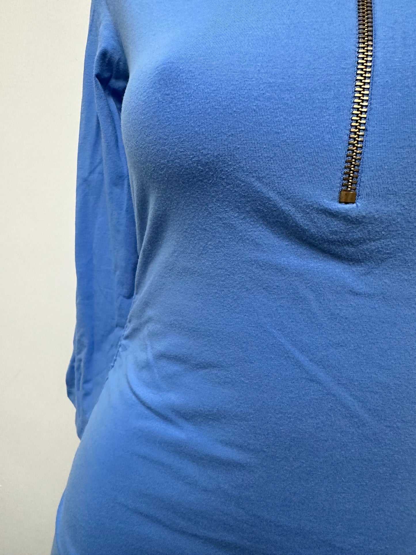 Michael Kors blauwe polo maat S