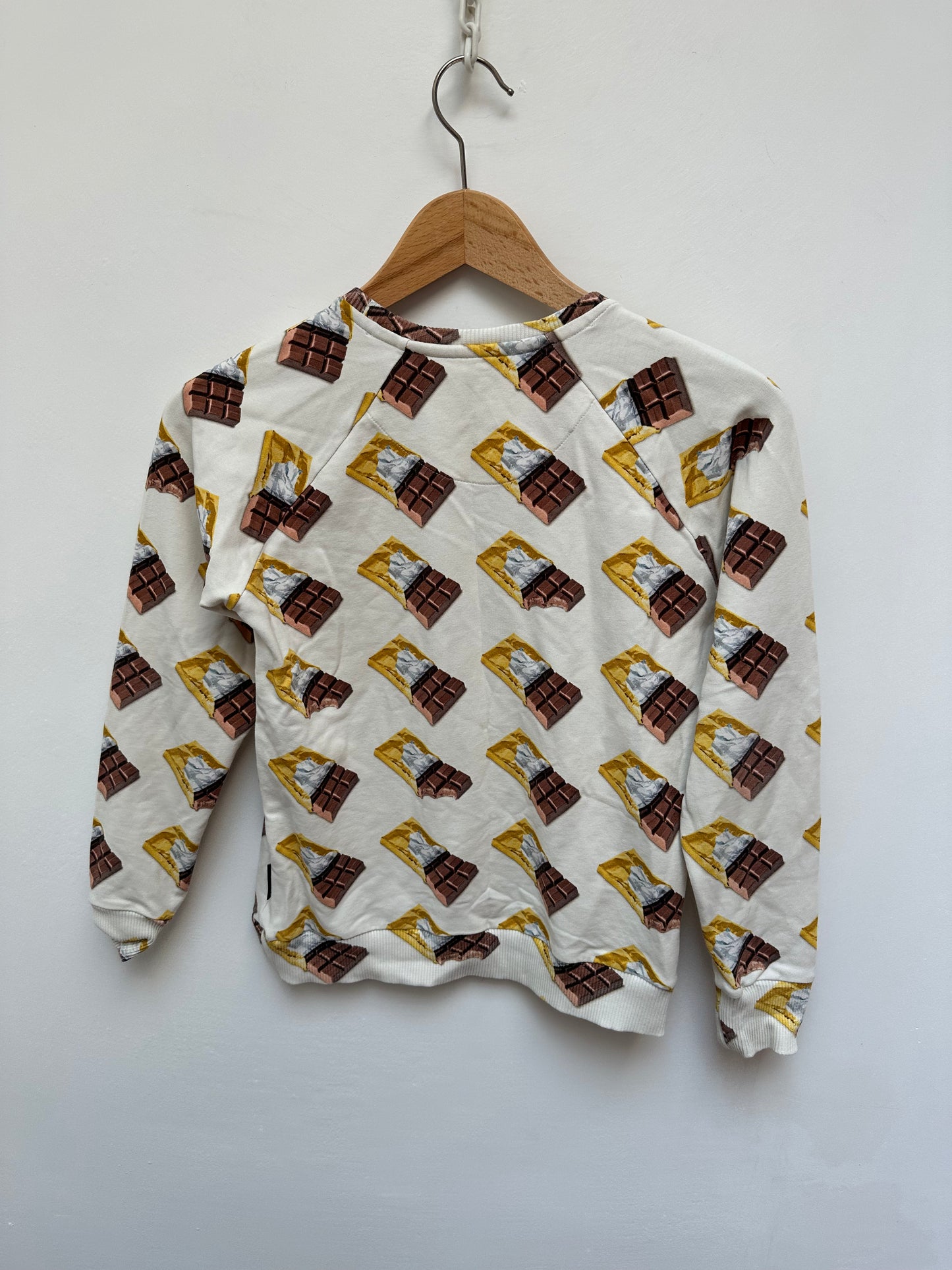 SNURK trui met chocolade maat 140