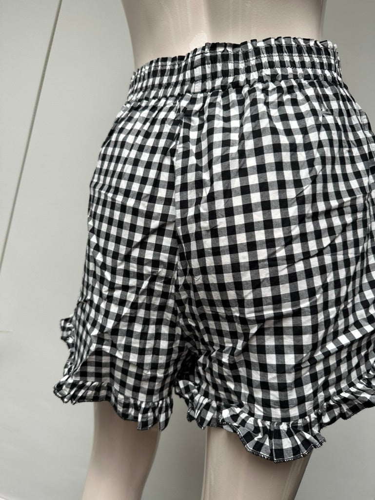 Kontatto short geruit maat XS