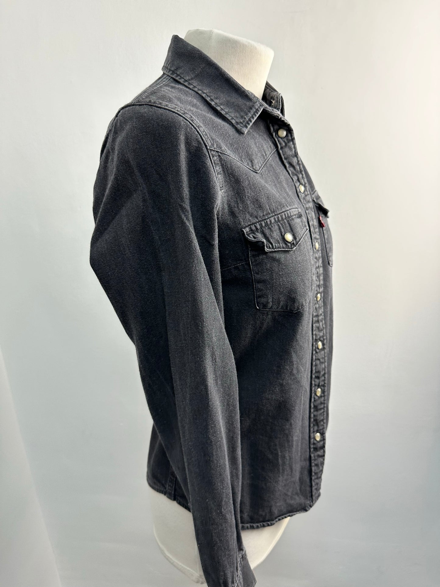 Levi's zwarte jeans blouse maat XS