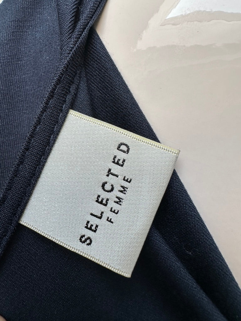 Selected Femme blauwe jurk maat S